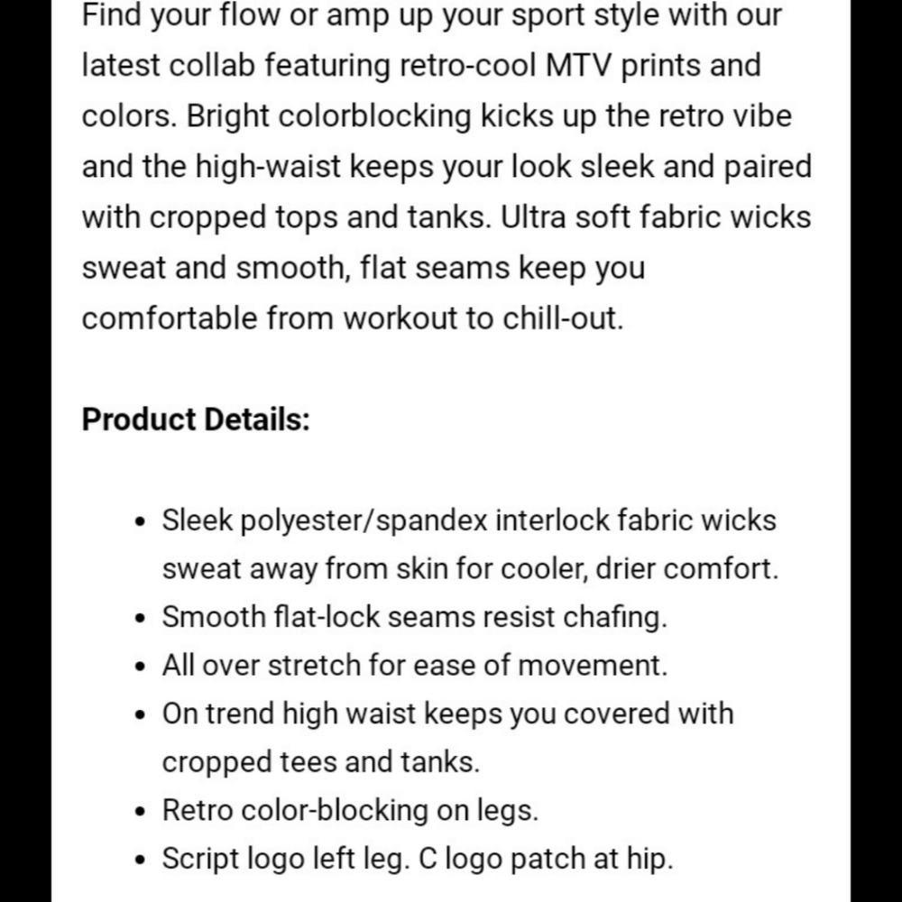 Champion MTV Limited Edition Pants - Picture 7 of 15